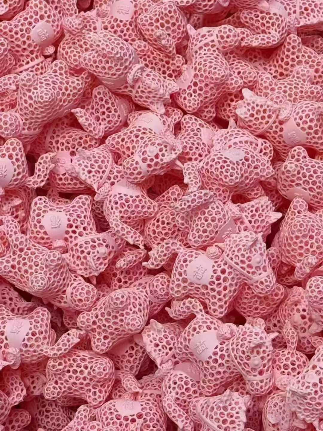 Ceramic-like printed sample