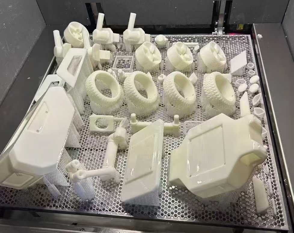 Ceramic-filled printed sample
