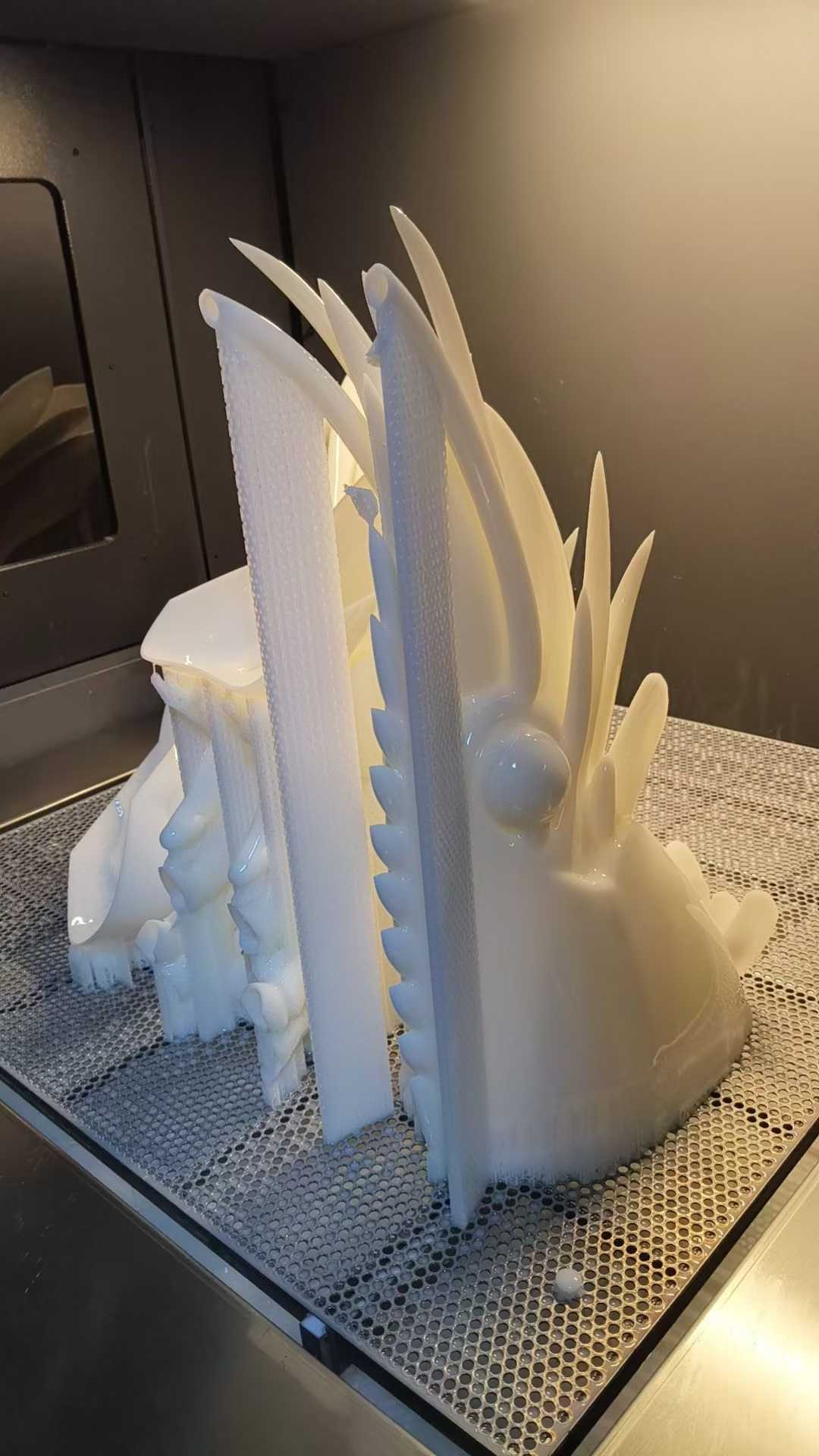 ABS-Like White printed sample